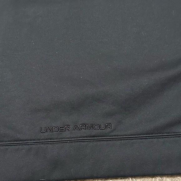 Mens Under Armour Black Green/Gray Hooded Sweatshirt Loose Fit Storm Size XL - Picture 7 of 13